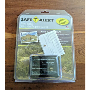 MTI Industry Safe-T-Alert 20-441-P Black Propane Gas Leak Detector RV NEW SEALED